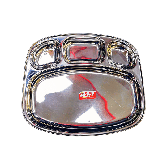 ASSIETTE - FORME CARRE - 4 FOSSES