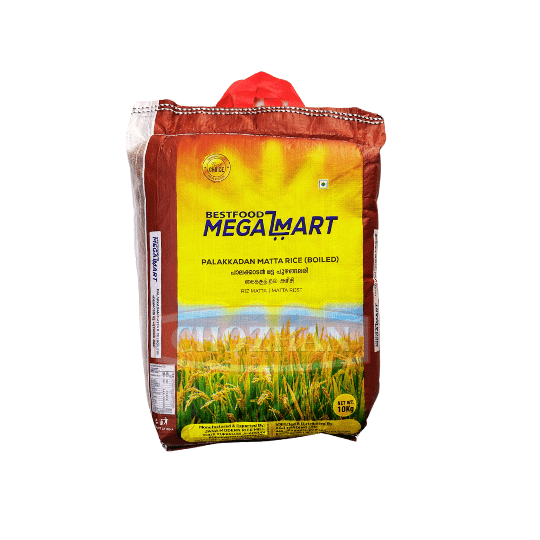 MEGA MART - PALAKKADAN MATTA RICE - 10 KG