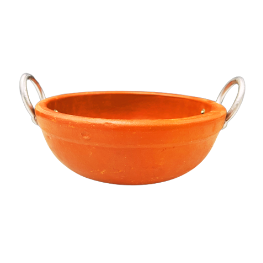 Argile - Curry Satti avec manche en acier