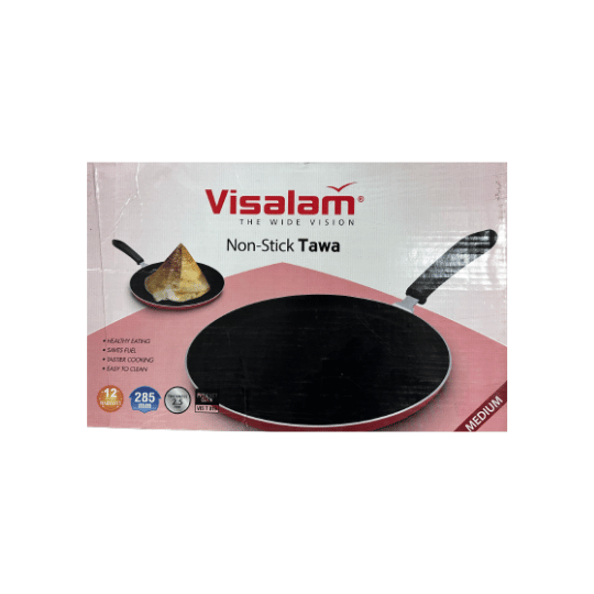 VISALAM - NON STICK TAWA - MEDIUM - 285 MM